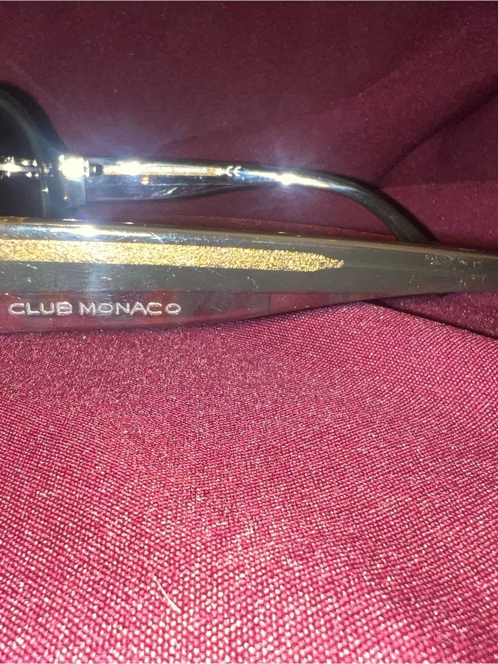 Club monaco Women's Oval Retro Sunglasses